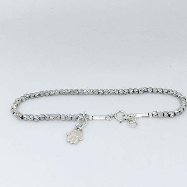 diamond cut bracelet